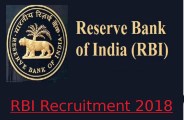 RBI Recruitment 2018