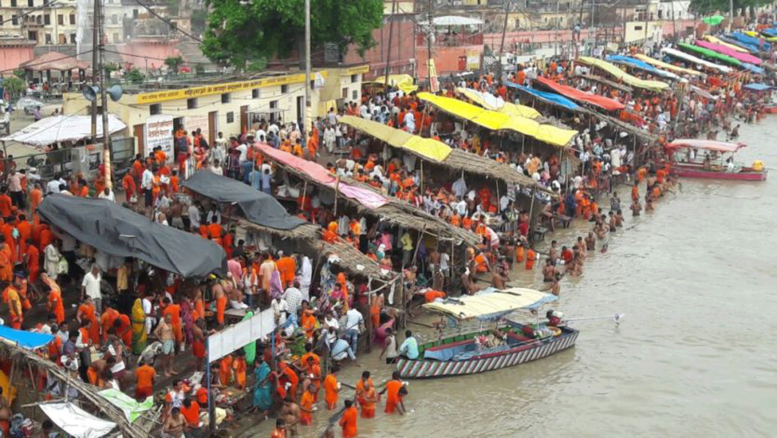 Sawan ka doosra Somwar celebrated In Nageshwarnath Ayodhya