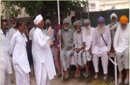 farmers protesting against state government in Rajasthan