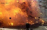 Vigorous explosion near Unchapadra village of jaisalmer