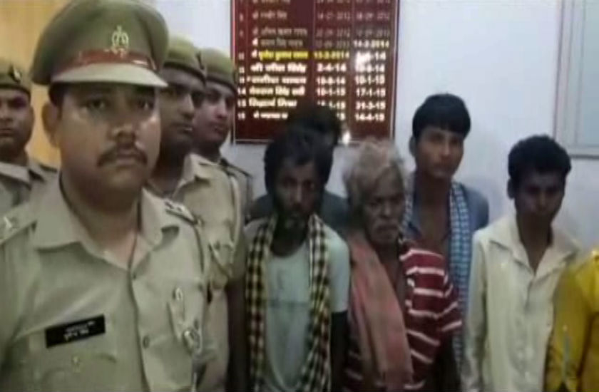 पुलिस ने हत्थे चढ़े सात ठग, नकली सोना बेचने पहुंचे थे सर्राफ के पास