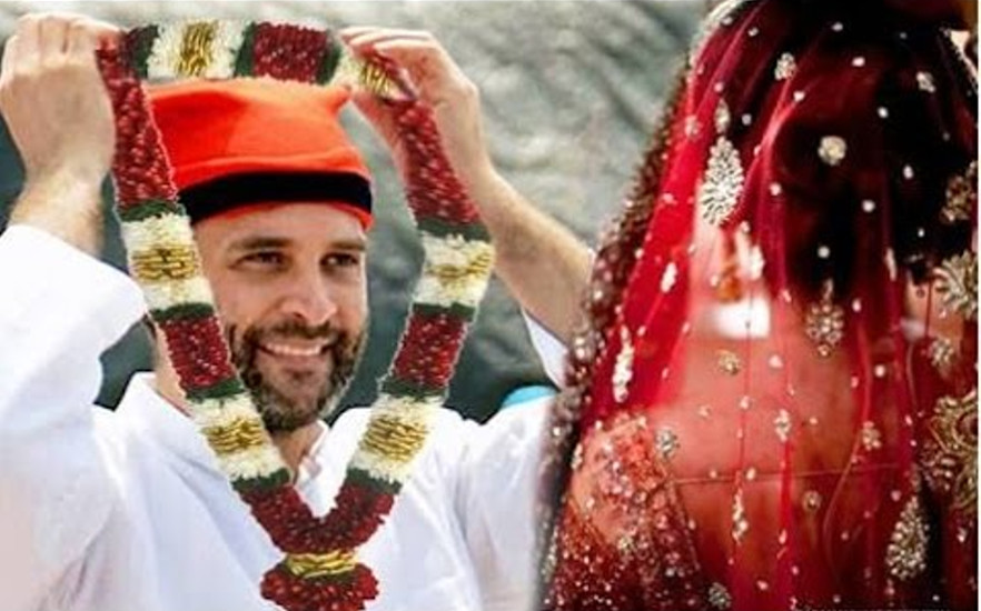 rahul gandhi marriage