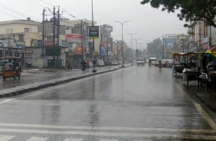 राजस्थान में यहां बारिश से मौसम सुहाना, अगले 48 घंटे में कई राज्यों में भारी बारिश की चेतावनी