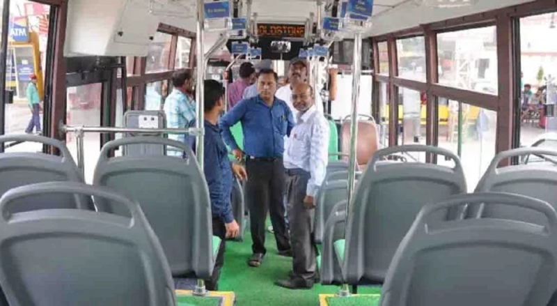 kanpur lucknow bus service, red bus ticket booking , UPSRTC online ticket, electric bus online ticket