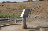 Groundwater level slips down four meters