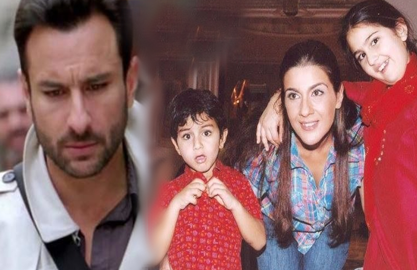 saif ali khan was in depression after divorse with amrita singh story
