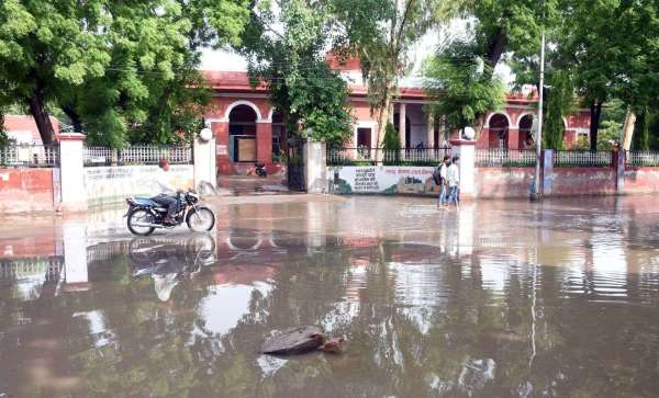 Rain in bikaner