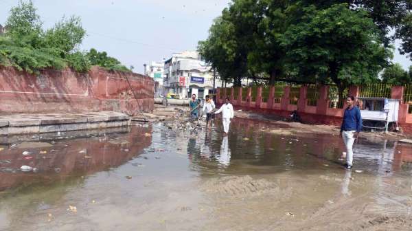Rain in bikaner