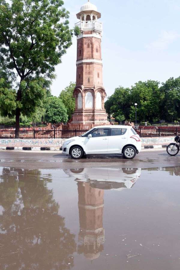 Rain in bikaner