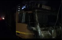 fire in truck