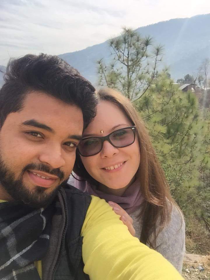 akshat with veronika