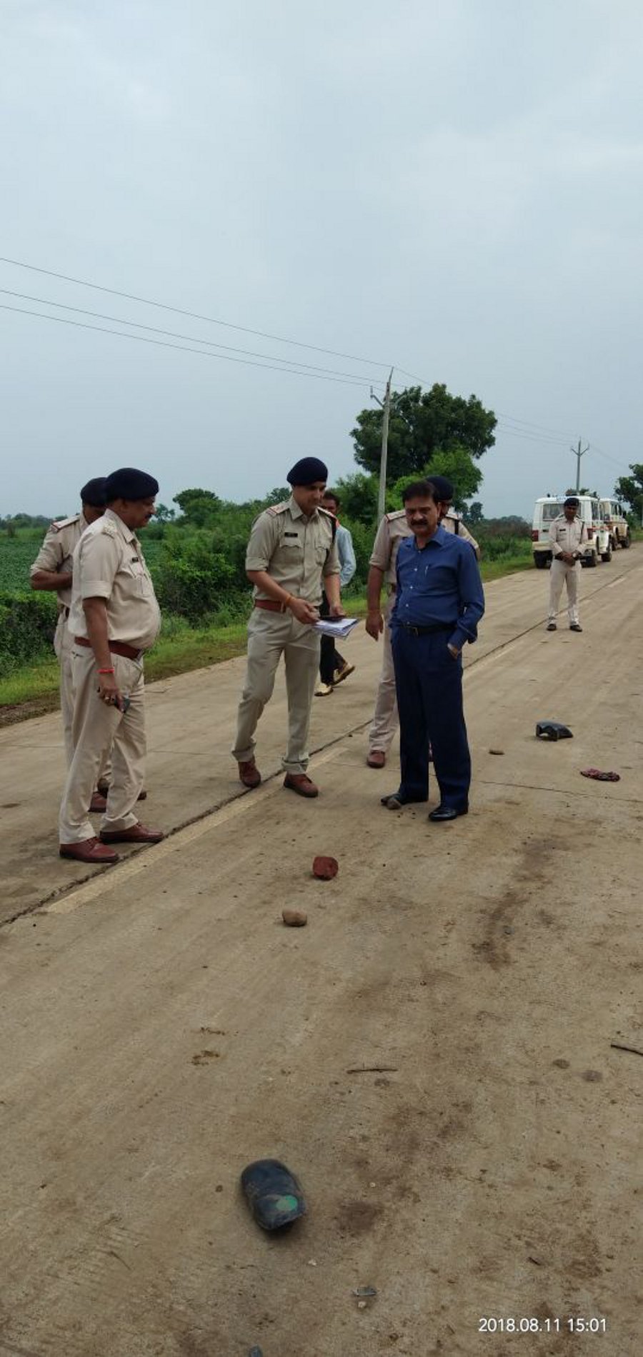 hoshangabad road accident