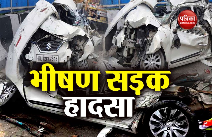 दिल्ली: बाहरी रिंग रोड़ पर भीषण सड़क हादसा, अनियंत्रित बस ने कई गाड़ियों को कुचला