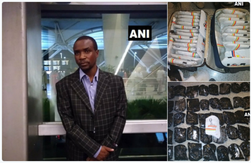 दिल्ली: क्रिकेट थाईपैड में छिपाकर ले जा रहा था 24 किलो नशीला पदार्थ, IGI एयपोर्ट पर CISF ने किया गिरफ्तार