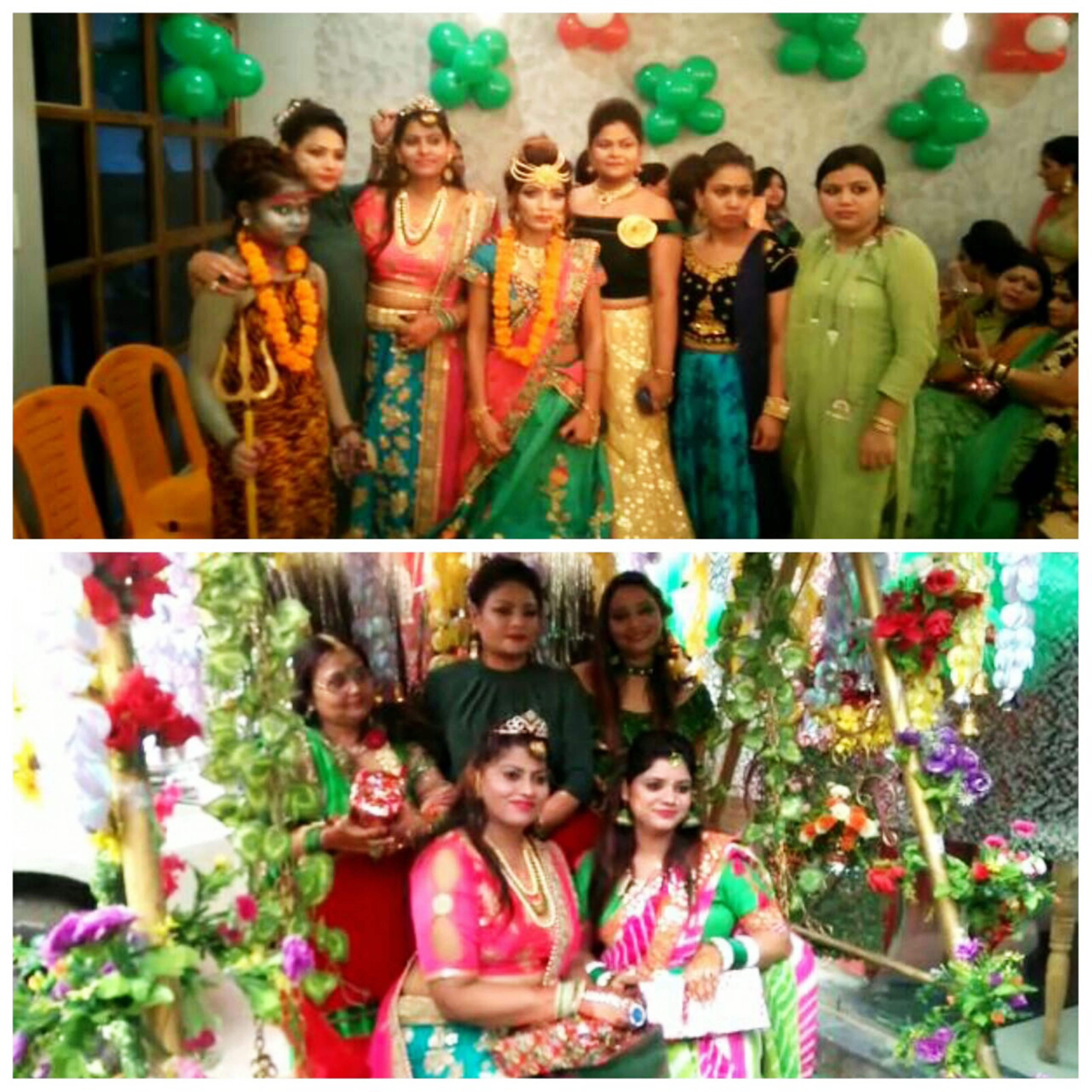 swing folklore and fair with money hariyali teej in kanpur hindi news