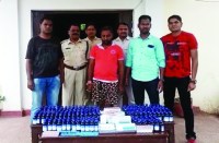 आरोपी को कोतवाली पुलिस के सुपुर्द किया गया