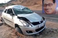 car accident bikaner mla son