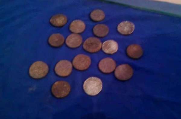 ancient coins found in Pokaran during digging