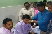 अनशनकारी को जिला अस्पताल से रिलीव कर दिया गया