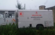 Explosive van