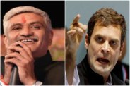 rahul gandhi road show in jaipur