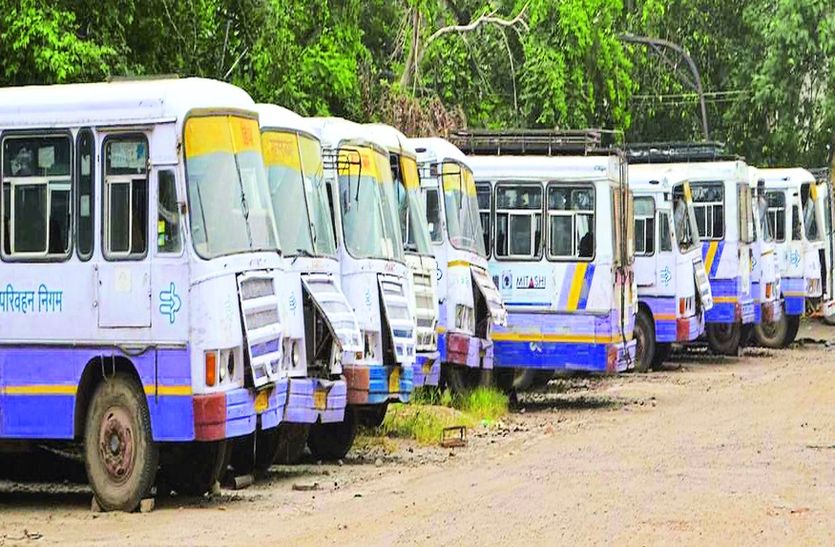 Rajasthan Roadways Using Jalopy bus Parts in it's Buses