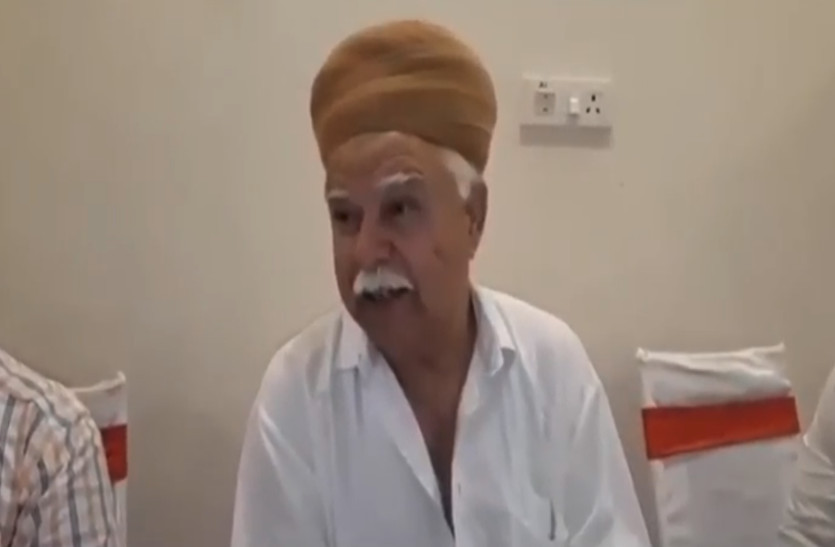 लोकेन्द्र सिंह कालवी ने घेरा सरकार को, कहा- राजा को आरक्षण तो राजपूत को क्यों नहीं