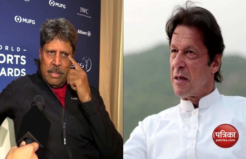 IMRAN KHAN KAPIL DEV