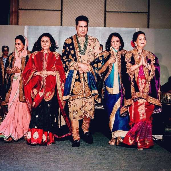 nawab kazim ali with family