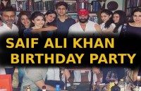saif ali khan birthday photos full video