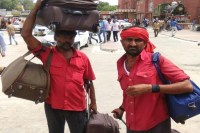 railway cooli protest