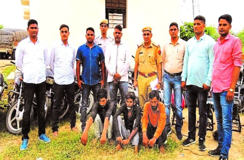 Rajasthan Police Caught Biggest Bike Theft Gang in Alwar