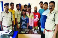 चोरी के चार आरोपियों से सोने-चांदी के जेवर समेत अन्य सामान जब्त