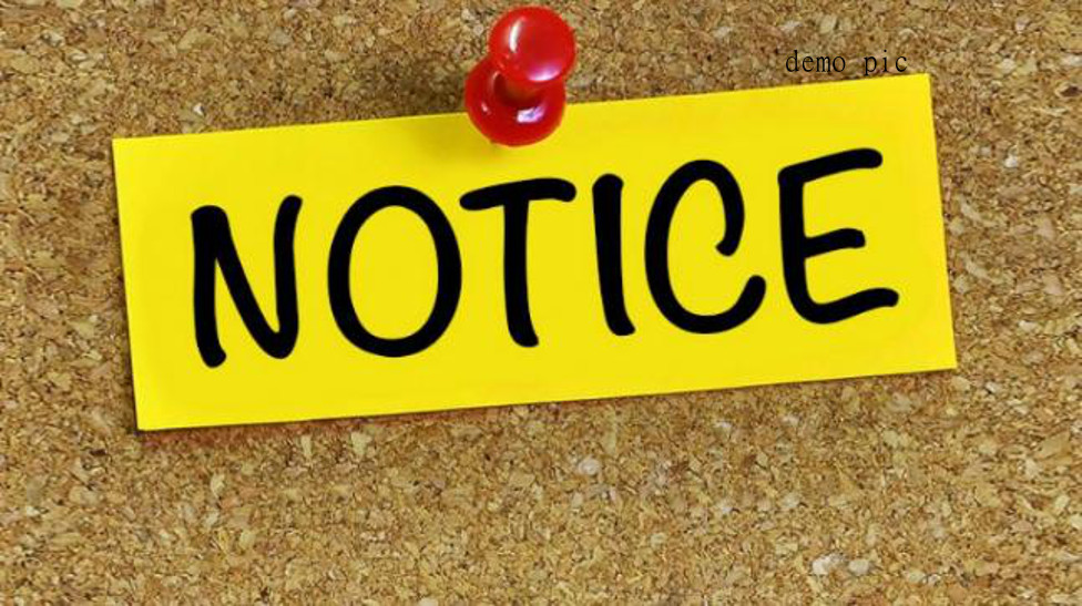 Notice