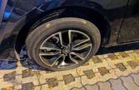 tyre puncture