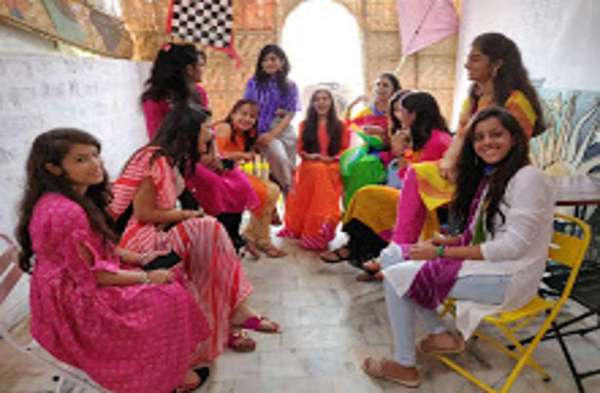 Stylish Savan Festival of girls