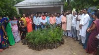 Patrika Campaign: Plantation in Semaria Rewa, Political Leader present