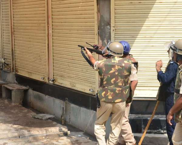 Fatehpur sikar Communal Tension live photos 