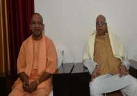 Yogi visits Lalji Tandon