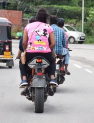 Youth doing stunts