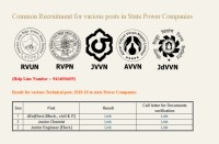 RVUNL JEN Exam Result