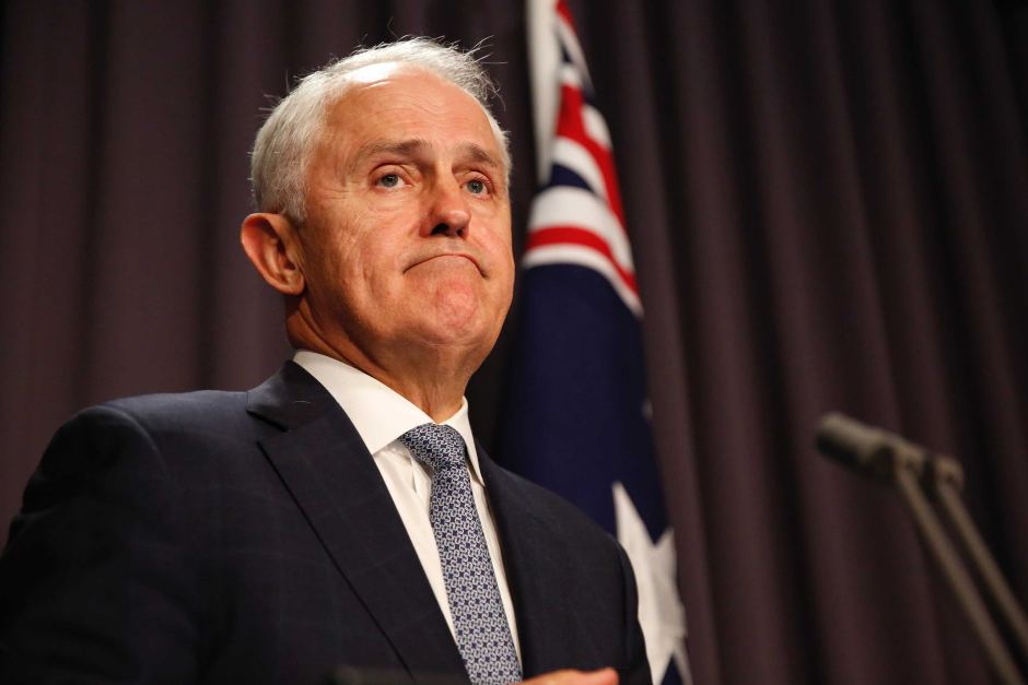 australian minister proposed resignation in oppose of pm turnbull