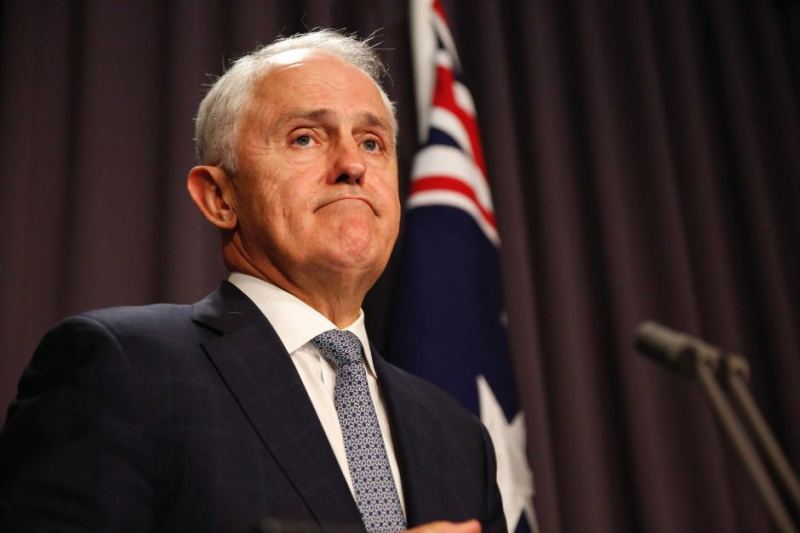 australian minister proposed resignation in oppose of pm turnbull