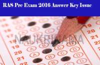 RAS Pre Exam 2018 Answer Key