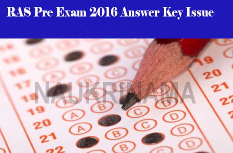 RAS Pre Exam 2018 Answer Key