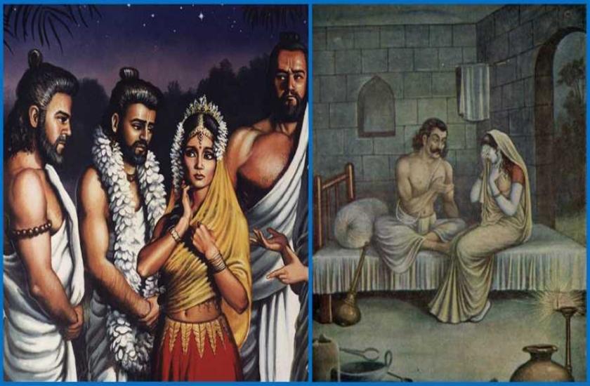 पांच पांडवों के साथ शादी करने के बावजूद द्रौपदी थी पतिव्रता