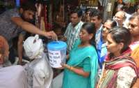Women and Child Development Minister Bhadel collected funds for flood