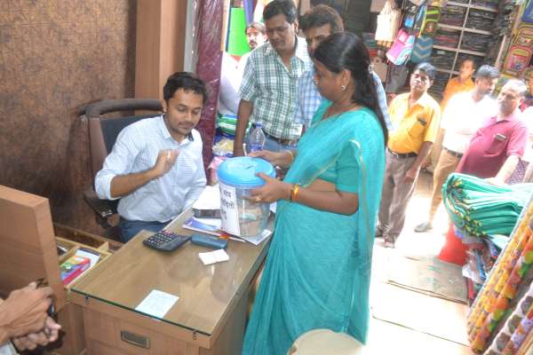 Women and Child Development Minister Bhadel collected funds for flood