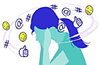 using social media keep alertness