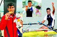Bajrang Lal Takhar Sandeep Repswal Om Prakash Rowing player Rajasthan